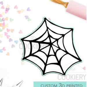Spider Web Cookie Cutter, Halloween Spider Web Cookie Cutter, Halloween Cookie Cutter, Spiderweb Cookie Cutter, Spiderweb