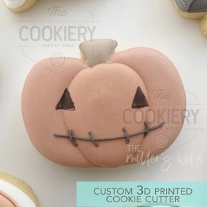 Pumpkin Cookie Cutter, Jack Cookie Cutter, Halloween Pumpkin, Pumpkin Fondant Cutter, Halloween Cookie Cutter, Jack-0-Lantern, Jack