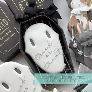 Ghost Cookie Cutter, Tall Chost Cookie Cutter, Halloween Ghost, Halloween Cookie Cutter, Cute Ghost Cookie Cutter