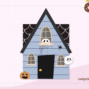 Haunted House Halloween Cookie Cutter | Spooky Cookie Cutter | Fall Cookie Set | Spooky Season Party | 3D Printed