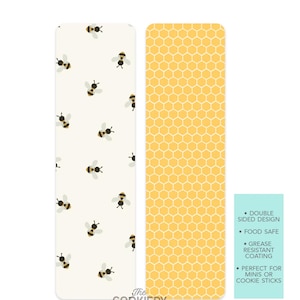 Honeybee Cookie Backer, Cookie Food Safe Backer, Food Safe Box Backer, Cookie Box Backer, Cookie Packing, Packing Supplies, Bee Backer