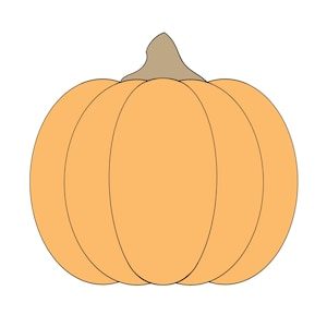 Pumpkin 2023 Cookie Cutter | Classic Fall Pumpkin Shape | Fall Season Cutter | Cozy Autumn | Thanksgiving & Halloween Cutter | 3D Printed