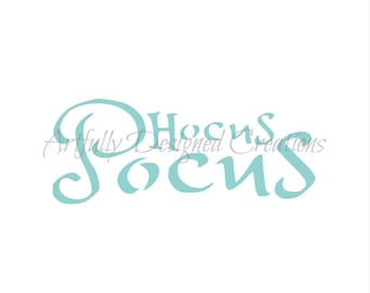 Blyss Halloween Hocus Stencil, Halloween Cookie Stencil, Hocus Cookie Stencil, Witch Cookie Stencil, Witch Sister Stencil