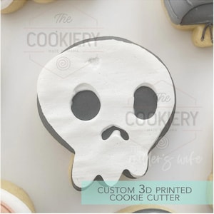 Skull Cookie Cutter, Halloween Skull Cookie Cutter, Halloween Cookie Cutter, Skull Fondant Cutter, Day of the Dead Skull, Day of the dead