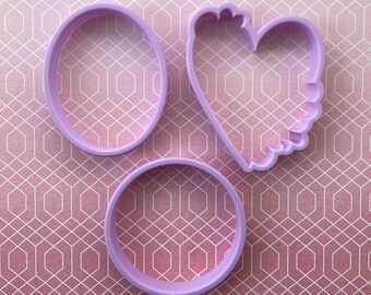 Arlo’s Cookies Valentine’s Cookie Cutters, Valentines Cookie Cutter, Love Cookie Cutter, Birthday Cutter, Bakery Cutter, 3D Printed