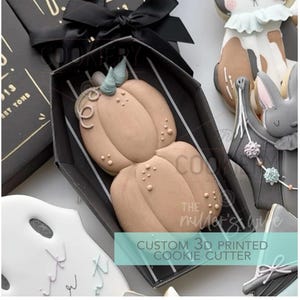 Pumpkin Stack Cookie Cutter, Chubby Pumpkin Cookie Cutter, Halloween Pumpkin, Jack Cookie Cutter, Pumpkin Cookie Cutter, Pumpkin Stack