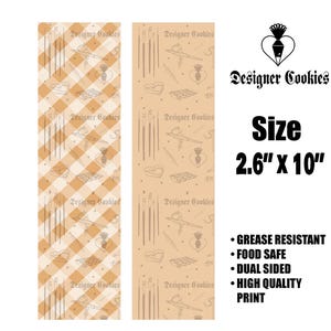 Beige Cookie Backer, Cookie Food Safe Backer, Food Safe Box Backer, Cookie Box Backer, Cookie Packing, Packing Supplies, Neutral Backer