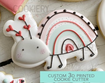 Lady Bug Cookie Cutter, Love Cookie Cutter, Spring Cookie Cutter, Valentines Cutter, Baby Shower Cutter, Insect Cutter , 3D Printed