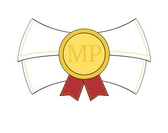 Diploma Cookie Cutter, Graduation Cookie Cutter, School Cookie, Congrats, 3D Printed by Minted Prints