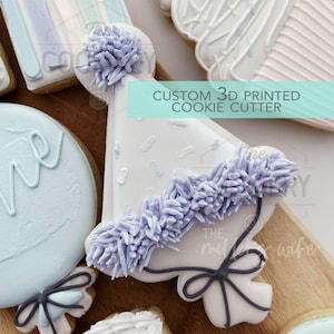 Birthday Party Hat Cookie Cutter | Celebration Cookie | 3D Printed | Birthday Set | Festivity Decoration | Celebrate theme | Custom Cookie