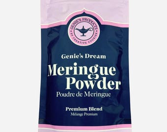 1 Lb Genie&#39;s Dream Premium Meringue Powder, Meringue Powder, Genies Merengue Powder, Genie’s Dream Meringue