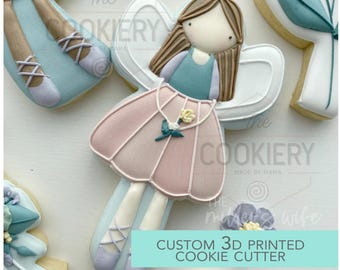 Fairy Cookie Cutter, Garden Fairy Cookie Cutter, Fairy, Fairy Princess, Garden Fairy, Fairy Tale, Fairy Cutter, Cute Fairy