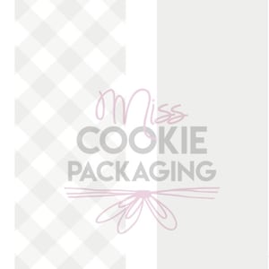 Solid Gray Gingham Greaseproof Backer, Cookie Backer, Neutral Cookie Backer, Beige Cookie Backer, Solid Backer, Greaseproof Cookie Backer