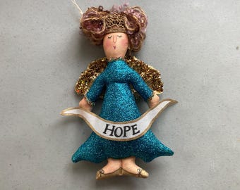 Handmade Blue Angel, Hope