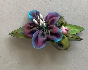 Broches de flores hechos a mano, broches para el Día de la Madre