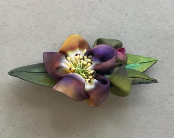 Broches de flores hechos a mano, broches para el Día de la Madre