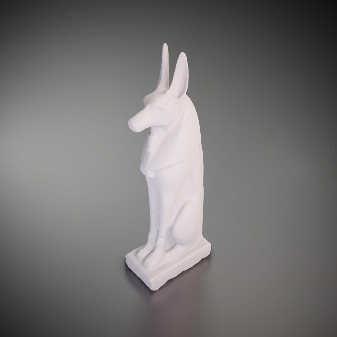 Anubis Statue - 3D Printed Model | Custom Size & Color | LED Option ...