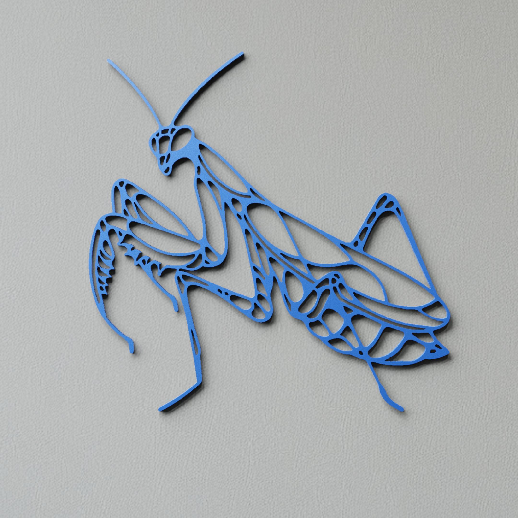 さまざまな色とサイズのカマキリの壁飾り - Etsy 日本