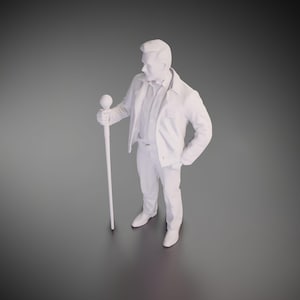 Elvis Presley - 3D Printed Model | Custom Size & Color | LED Option | Pendant or Large Decor
