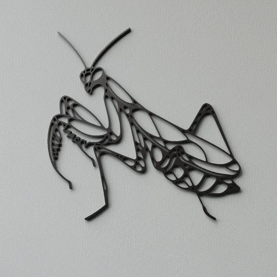 さまざまな色とサイズのカマキリの壁飾り - Etsy 日本