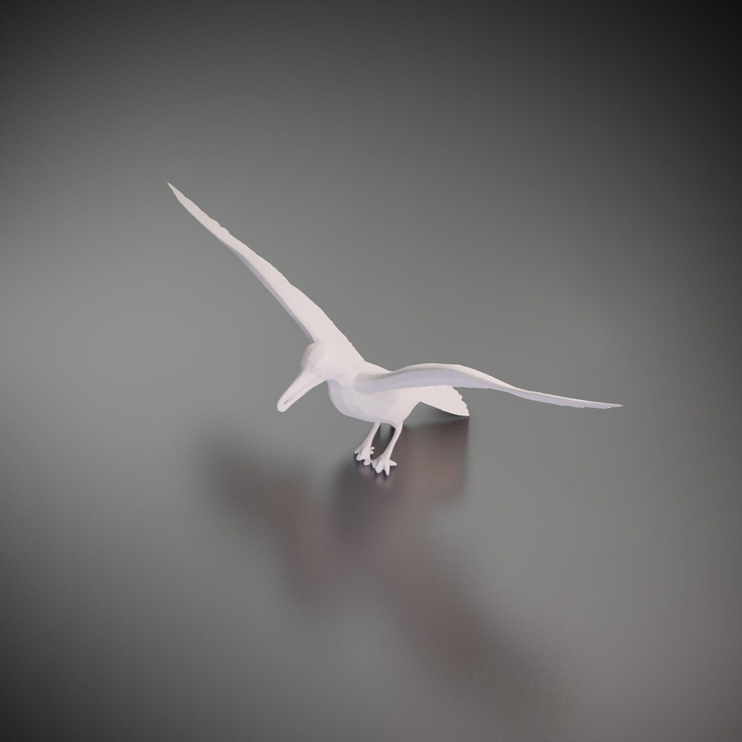 3D Building Seagull 1304