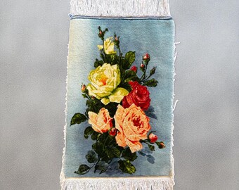 Floral Handmade Carpet Panel