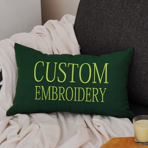 Custom Baby Name Pillow, Personalized Name Gift, Custom Text Pillow, Personalize Name Pillow, Throw Pillow, Custom Pillow, Embroidery Pillow