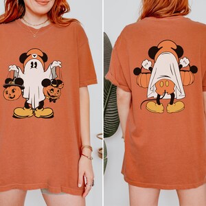 Comfort Colors® Halloween Mickey Shirt Disney Halloween Shirt Mickey Mouse Shirt Halloween Disney Trip Spooky Shirt Disney Family Vacation