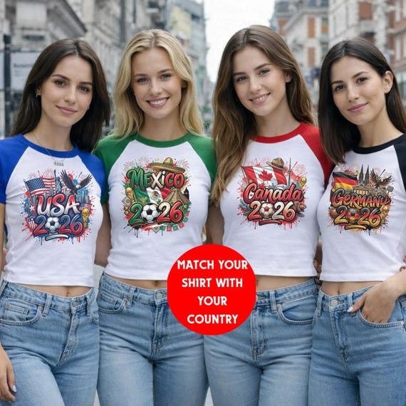 40+ Country Soccer Cup 2026 Raglan Baby Tee Bella Canvas Soccer Cup 2026 Shirt Soccer Graphic Tee Soccer Fan Apparel