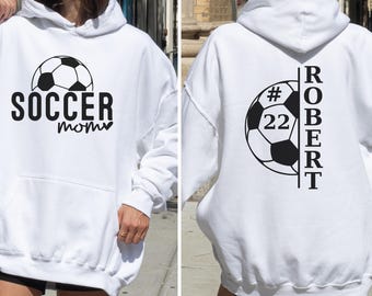 Custom Soccer Mom Shirt Mom Soccer Sweatshirt Soccer Mama Shirt Gift for Soccer Mom Game Day Soccer Season Shirt Soccer Mom Hoodie