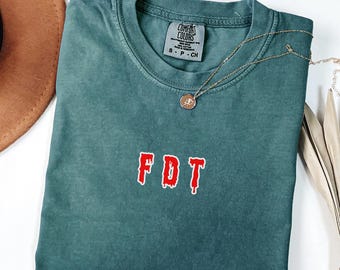 Camiseta sutil FDT Camiseta anti Trump de Halloween Camiseta anti Trump Comfort Colors® Camiseta política Camiseta de protesta de Halloween Camiseta activista