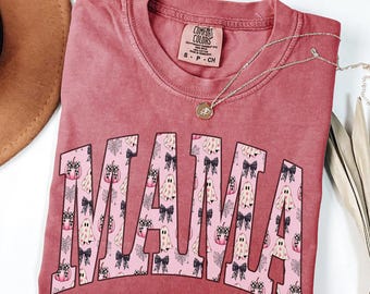 Comfort Colors® Halloween Mama Shirt Mom Halloween Shirt Spooky Mama Shirt Mama Halloween Cute Ghost Shirt Pumpkin Ghost Shirt