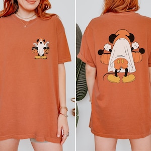 Comfort Colors® Halloween Mickey Shirt Disney Halloween Shirt Mickey Mouse Shirt Halloween Disney Trip Spooky Shirt Disney Family Vacation