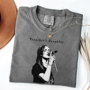 Ethel Cain Tee Preacher&#39;s Daughter Ethel Cain Music Shirt Ethel Cain Merch Melancholic Gothic Tee Ethel Cain Shirt Comfort Colors®