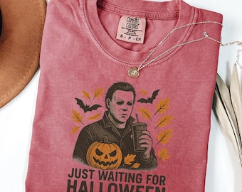 Comfort Colors® Summerween Shirt Funny Summerween Tshirt Summerween Horror Characters Shirt Spooky Summer Tee Halloween Gift Year-Round