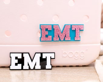 Custom Nurse Bogg Bit, Bogg Bag RN Tag, Custom Nurse Gift, Medical Bag Add-On, Bogg Bag Accessories for Nurses, Cute Bogg Bits for Nurses