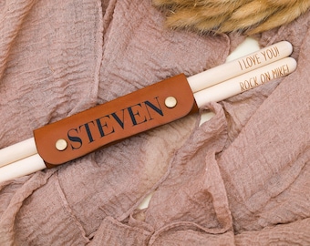 Personalized Drumsticks, Custom Engraved Pair of Drum Sticks, Custom Wood Drumsticks, Special Gift for Drummer, Marching Band Drummer