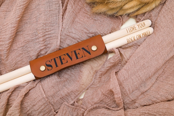 Personalized Drumsticks, Custom Engraved Pair of Drum Sticks, Custom Wood Drumsticks, Special Gift for Drummer, Marching Band Drummer