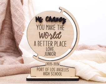 Personalized Difference Maker Gift, Appreciation Gift, Leader Gift, Gift for Teacher, Difference Maker Gift, Thank You Gift, Leaving Gift