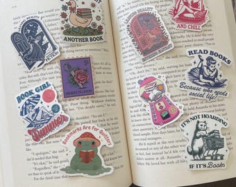 Bookish Sticker Pack – Book Lover Goodies