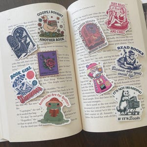 Book Lover Sticker Pack for Readers image 14