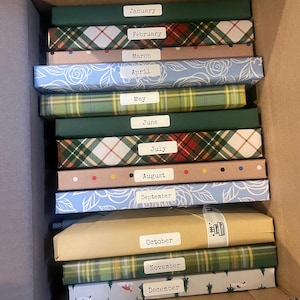 A Year Of Reading Mystery Book Box - 12 Month Blind Date With A Book Subscription, Personalized Reading Gift for Book Lovers image 12
