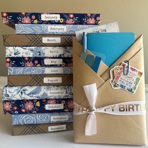 A Year Of Reading Mystery Book Box - 12 Month Blind Date With A Book Subscription, Personalized Reading Gift for Book Lovers image 10