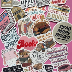 Book Lover Sticker Pack for Readers image 3