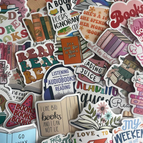 Book Lover Sticker Pack for Readers