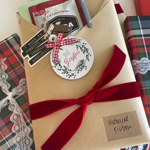 Book Advent Calendar - Blind Date with a Book Box, Gift for Her, Mystery Book Gift for Book Lovers, Unique Literary Surprise