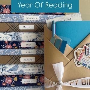 Blind Date With a Book | 12-Month Mystery Book Subscription Box | Personalized Gift for Book Lovers