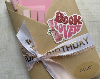 Blind Date with a Book - Mystery Book Gift Box, Personalized Wrapped Book Gift, Surprise book for Her, Birthday Book Lover Gift