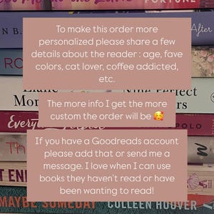 A Year Of Reading Mystery Book Box - 12 Month Blind Date With A Book Subscription, Personalized Reading Gift for Book Lovers image 4