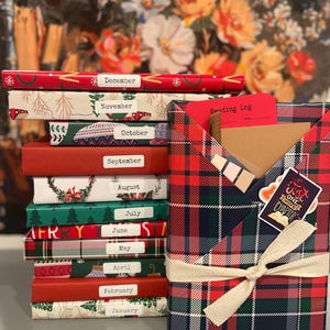A Year Of Reading Mystery Book Box - 12 Month Blind Date With A Book Subscription, Personalized Reading Gift for Book Lovers image 14